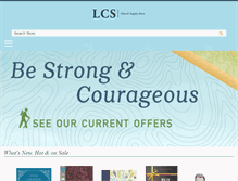 Tablet Screenshot of lcs-store.net